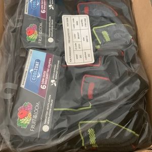 【new】Fruit of the Loom Boy's 6 Pack Low Cut Socks